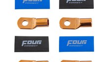 Inel terminal Four Connect, 4-690383, Stage 3, 35mm2 (2AWG), Set 4 Buc , OFC