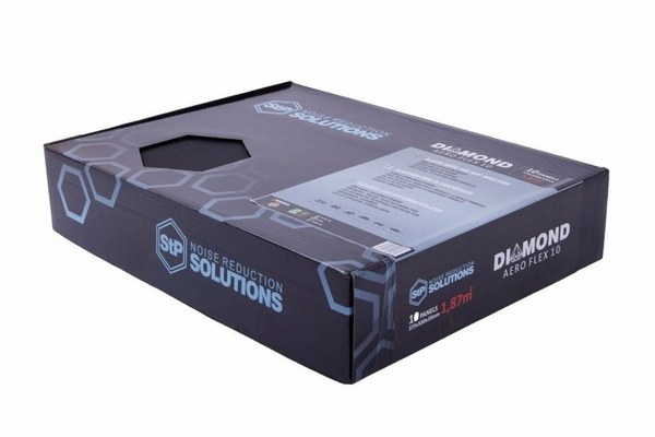 Insonorizant auto Premium STP Aero Flex 10mm, 1,87m2, Bulk Pack