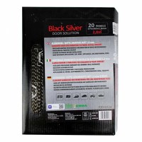 Insonorizant auto Premium STP Black Silver Door Pack, 1,8mm, 2,0m2, Bulk Pack - 1