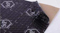 Insonorizant auto Premium STP Black Silver Shop, 1,8mm, 375x265mm, Foaie