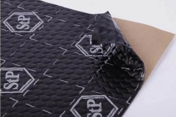 Insonorizant auto Premium STP Black Silver Shop, 1,8mm, 375x265mm, Foaie