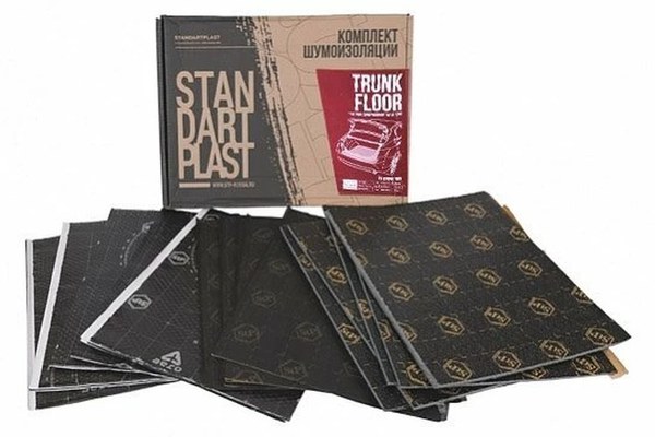 Kit de insonorizare STP dedicat PORTBAGAJ - 3 Straturi Vibro Fono Termo