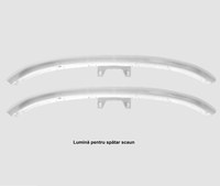 Lumini ambientale dedicate Mercedes-Benz C CLASS W206 2022-2025, RGB Acrilice 2 in 1 Statice cu efect RGB, Control din Aplicatie Bluetooth / Display original / Buton - 1