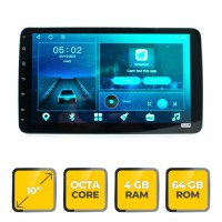 Navigatie Audiosystem  universala 10", 4GB Ram, 64GB,1 DIN, 8 core, Android 10.0, 4G Sim - 1