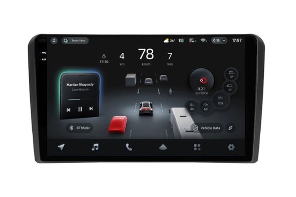 Navigatie Auto cu Asistenta AI Teyes CC4 PRO Audi A3 8P 2004-2013 8+128GB 9.5" QLED, Android 13, 5G, 7.1 DSP, CarPlay