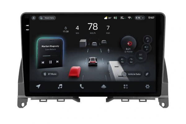 Navigatie Auto cu Asistenta AI Teyes CC4 PRO Mercedes-Benz C Class W204 2008-2011 8+128GB 9.5" QLED, Android 13, 5G, 7.1 DSP, CarPlay