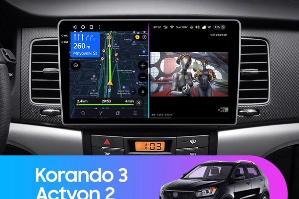 Navigatie Auto cu Asistenta AI Teyes CC4 PRO SsangYong Korando 3 2010-2013 8+128GB 9.5" QLED, Android 13, 5G, 7.1 DSP, CarPlay