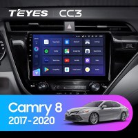 Navigatie Auto cu Asistenta AI Teyes CC4 PRO Toyota Camry 8 2017-2020 8+128GB 10.36" QLED, Android 13, 5G, 7.1 DSP, CarPlay - 1