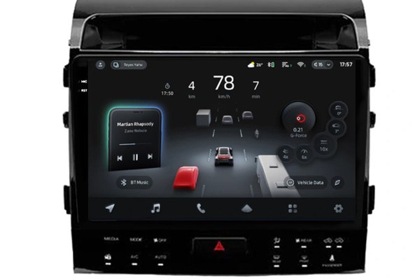 Navigatie Auto cu Asistenta AI Teyes CC4 PRO Toyota Land Cruiser 11 J200 2007-2015 II 8+128GB 10.36" QLED, Android 13, 5G, 7.1 DSP, CarPlay