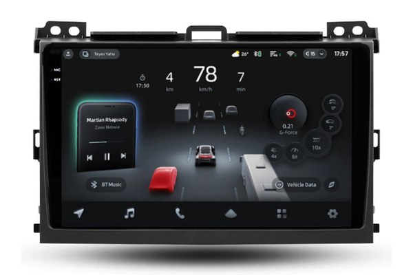 Navigatie Auto cu Asistenta AI Teyes CC4 PRO Toyota Land Cruiser Prado J150 2009-2013 8+128GB 9.5" QLED, Android 13, 5G, 7.1 DSP, CarPlay