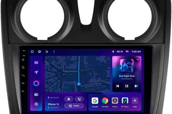 Navigatie Auto MOSS M2 Dacia Logan 2 2012-2016 4+32GB 9" IPS Octa-core 1.6Ghz, Android 4G Bluetooth 5.1 DSP