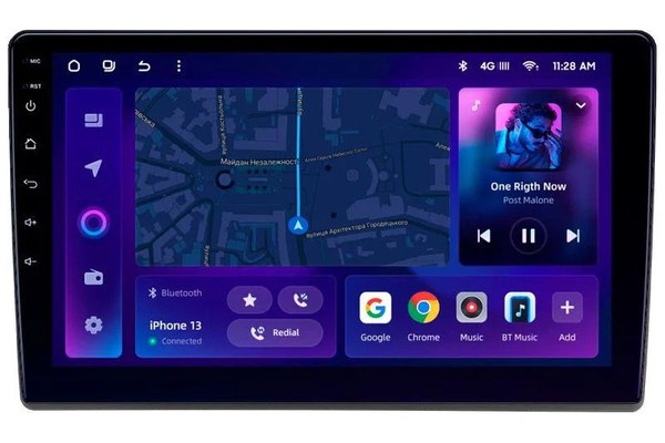 Navigatie Auto MOSS M2 Fiat Ducato 3 2006-2022 4+64GB 9" IPS Octa-core 1.6Ghz, Android 4G Bluetooth 5.1 DSP