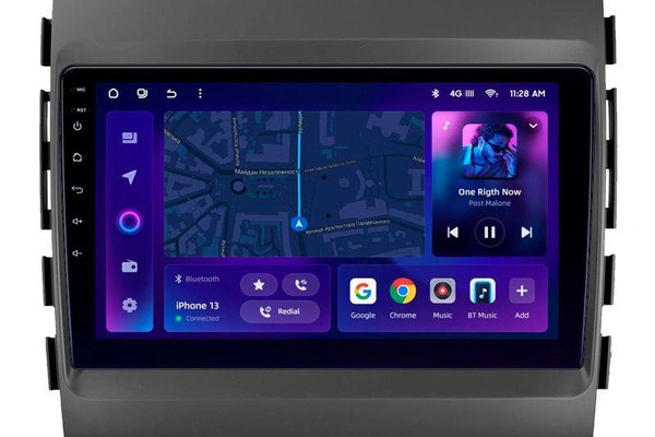 Navigatie Auto MOSS M2 Ford Edge 2 2015-2018 4+64GB 9" IPS Octa-core 1.6Ghz, Android 4G Bluetooth 5.1 DSP