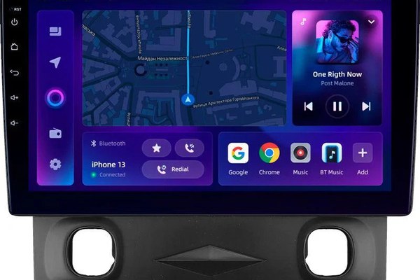 Navigatie Auto MOSS M2 Ford Escape 2007-2012 4+64GB 9" IPS Octa-core 1.6Ghz, Android 4G Bluetooth 5.1 DSP