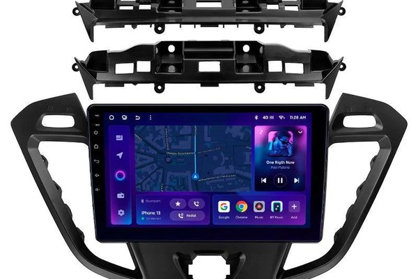 Navigatie Auto MOSS M2 Ford Transit Custom 2012-2023 4+64GB 9" IPS Octa-core 1.6Ghz, Android 4G Bluetooth 5.1 DSP