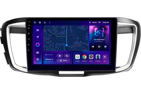 Navigatie Auto MOSS M2 Honda Accord 9 2012-2018 4+64GB 10" IPS Octa-core 1.6Ghz, Android 4G Bluetooth 5.1 DSP