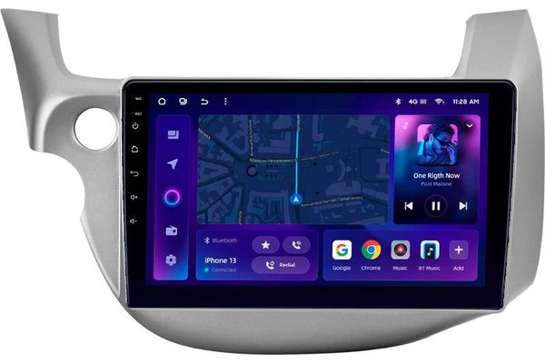 Navigatie Auto MOSS M2 Honda Jazz 2 2007-2014 4+32GB 10" IPS Octa-core 1.6Ghz, Android 4G Bluetooth 5.1 DSP