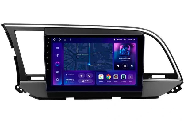 Navigatie Auto MOSS M2 Hyundai Elantra 6 2015-2018 4+64GB 9" IPS Octa-core 1.6Ghz, Android 4G Bluetooth 5.1 DSP
