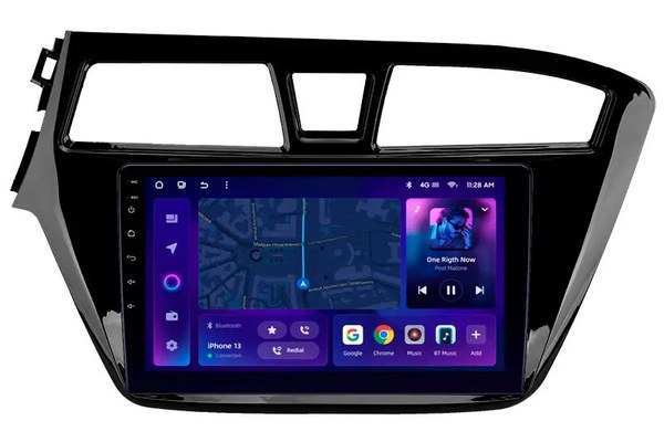 Navigatie Auto MOSS M2 Hyundai i20 2014-2018 4+64GB 9" IPS Octa-core 1.6Ghz, Android 4G Bluetooth 5.1 DSP