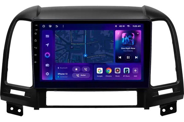 Navigatie Auto MOSS M2 Hyundai Santa Fe 2 2007-2012 4+64GB 9" IPS Octa-core 1.6Ghz, Android 4G Bluetooth 5.1 DSP