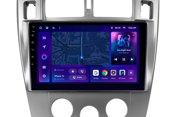 Navigatie Auto MOSS M2 Hyundai Tucson 1 2004-2009 4+64GB 10" IPS Octa-core 1.6Ghz, Android 4G Bluetooth 5.1 DSP