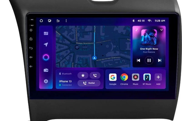 Navigatie Auto MOSS M2 Kia Cerato 3 2012-2017 4+64GB 9" IPS Octa-core 1.6Ghz, Android 4G Bluetooth 5.1 DSP