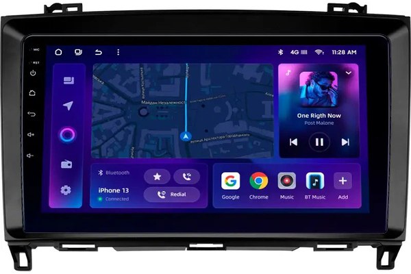 Navigatie Auto MOSS M2 Mercedes-Benz B Class W245 2005-2011 4+64GB 9" IPS Octa-core 1.6Ghz, Android 4G Bluetooth 5.1 DSP