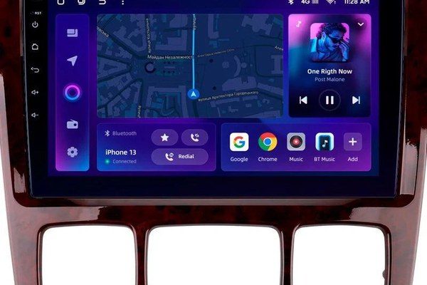 Navigatie Auto MOSS M2 Mercedes-Benz S Class W220 1998-2005 4+32GB 9" IPS Octa-core 1.6Ghz, Android 4G Bluetooth 5.1 DSP