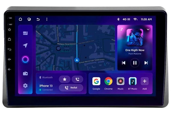 Navigatie Auto MOSS M2 Renault Master 2019-2022 4+32GB 10" IPS Octa-core 1.6Ghz, Android 4G Bluetooth 5.1 DSP