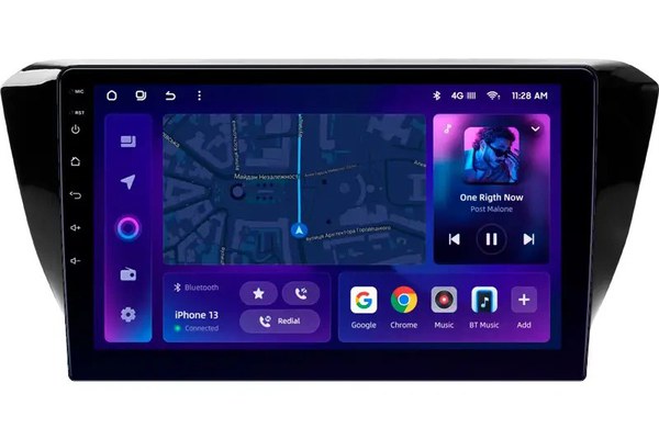 Navigatie Auto MOSS M2 Skoda Superb 3 2015-2019 4+64GB 10" IPS Octa-core 1.6Ghz, Android 4G Bluetooth 5.1 DSP