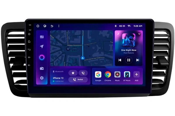 Navigatie Auto MOSS M2 Subaru Outback 3 2003-2009 4+32GB 9" IPS Octa-core 1.6Ghz, Android 4G Bluetooth 5.1 DSP