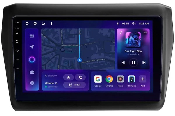 Navigatie Auto MOSS M2 Suzuki Swift 5 2016-2020 4+64GB 9" IPS Octa-core 1.6Ghz, Android 4G Bluetooth 5.1 DSP