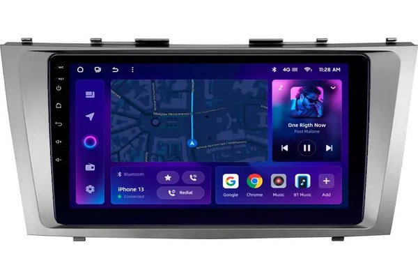 Navigatie Auto MOSS M2 Toyota Camry 6 2006-2011 4+64GB 9" IPS Octa-core 1.6Ghz, Android 4G Bluetooth 5.1 DSP