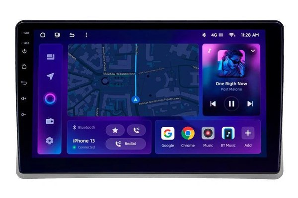 Navigatie Auto MOSS M2 Toyota Land Cruiser J100 1998-2007 4+64GB 9" IPS Octa-core 1.6Ghz, Android 4G Bluetooth 5.1 DSP
