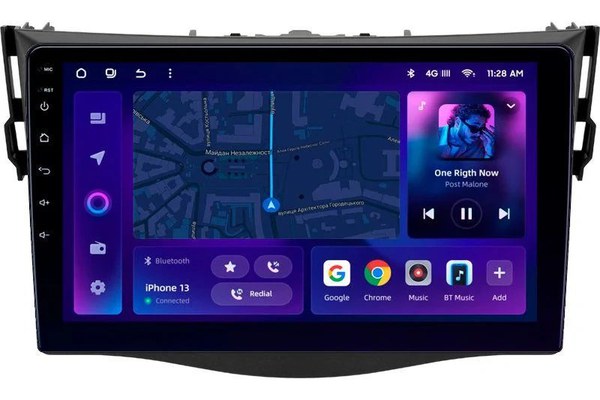 Navigatie Auto MOSS M2 Toyota RAV4 XA30 2005-2013 4+32GB 9" IPS Octa-core 1.6Ghz, Android 4G Bluetooth 5.1 DSP
