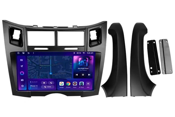 Navigatie Auto MOSS M2 Toyota Yaris 2005-2012 4+32GB 9" IPS Octa-core 1.6Ghz, Android 4G Bluetooth 5.1 DSP