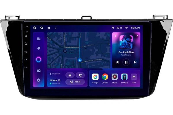 Navigatie Auto MOSS M2 Volkswagen Tiguan 2 2016-2023 4+64GB 10" IPS Octa-core 1.6Ghz, Android 4G Bluetooth 5.1 DSP