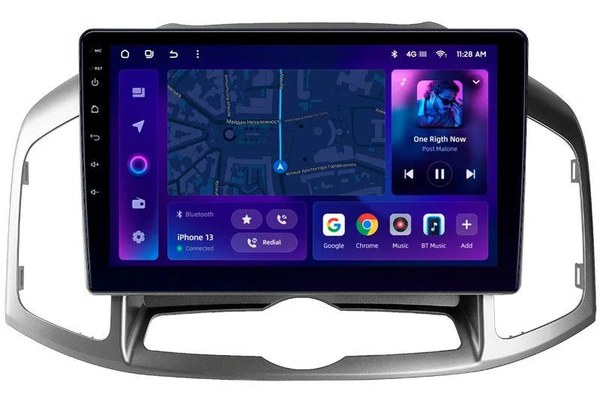 Navigatie Auto MOSS M3 Chevrolet Captiva 2011-2016 4+32GB 10" QLED Octa-core 2Ghz, Android 4G Bluetooth 5.1 DSP
