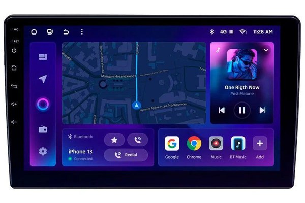 Navigatie Auto MOSS M3 Citroen C3 XR 2019-2020 4+32GB 10" QLED Octa-core 2Ghz, Android 4G Bluetooth 5.1 DSP