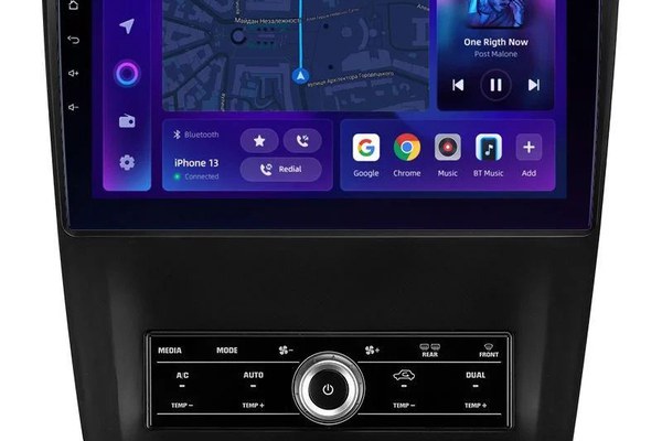 Navigatie Auto MOSS M3 Ford Mustang 5 2005-2014 4+32GB 10" QLED Octa-core 2Ghz, Android 4G Bluetooth 5.1 DSP