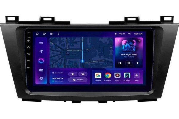 Navigatie Auto MOSS M3 Mazda 5 III 2010-2015 4+32GB 9" QLED Octa-core 2Ghz, Android 4G Bluetooth 5.1 DSP