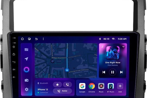 Navigatie Auto MOSS M3 Mitsubishi Pajero 4 V80 2006-2021 4+32GB 9" QLED Octa-core 2Ghz, Android 4G Bluetooth 5.1 DSP