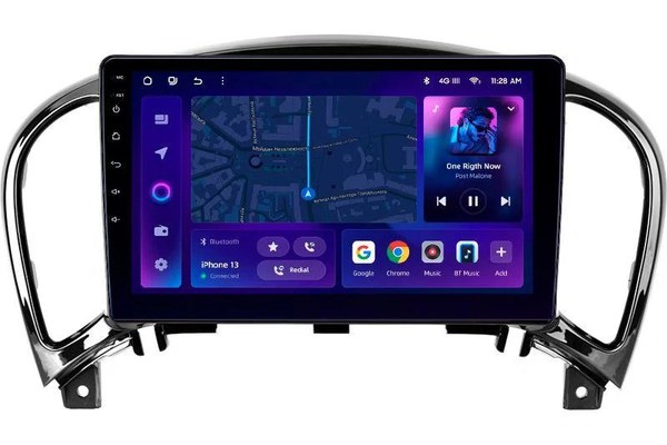 Navigatie Auto MOSS M3 Nissan Juke 2010-2014 4+32GB 9" QLED Octa-core 2Ghz, Android 4G Bluetooth 5.1 DSP