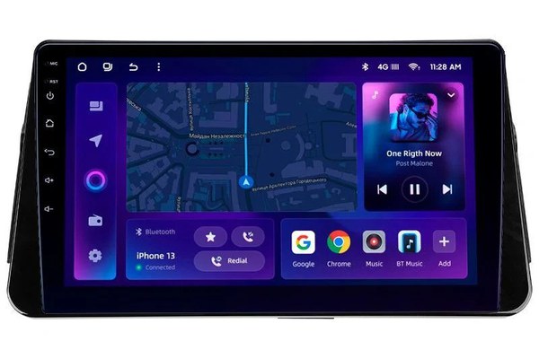 Navigatie Auto MOSS M3 Nissan Kicks 2017-2021 4+32GB 10" QLED Octa-core 2Ghz, Android 4G Bluetooth 5.1 DSP