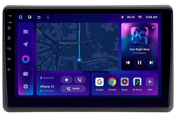 Navigatie Auto MOSS M3 Opel Movano B 2010-2019 4+32GB 10" QLED Octa-core 2Ghz, Android 4G Bluetooth 5.1 DSP