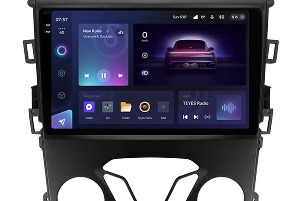 Navigatie Auto Teyes CC3 2K 360 Ford Mondeo 4 2014-2022 6+128GB 9.5" QLED Octa-core 2Ghz Android 4G Bluetooth 5.1 DSP