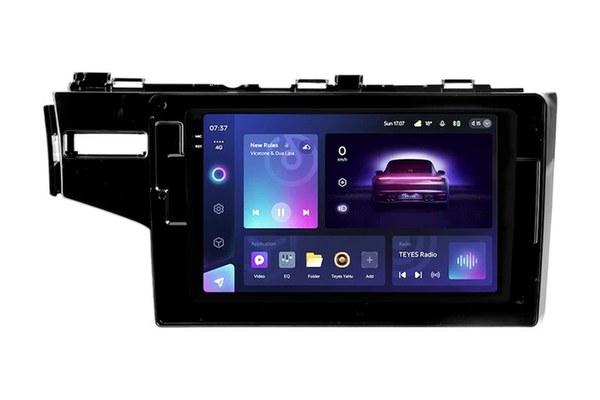 Navigatie Auto Teyes CC3 2K 360° Honda Jazz 3 2013-2020 6+128GB 10.36" QLED Octa-core 2Ghz, Android 4G Bluetooth 5.1 DSP