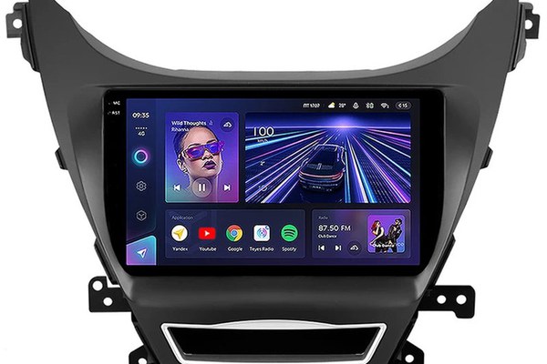 Navigatie Auto Teyes CC3 2K 360° Hyundai Elantra 5 2010-2016 6+128GB 9.5" QLED Octa-core 2Ghz, Android 4G Bluetooth 5.1 DSP