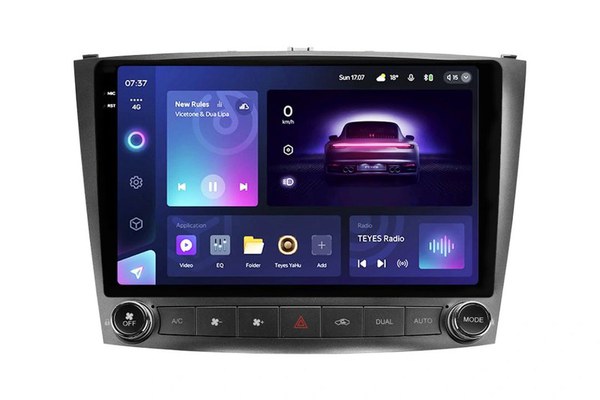 Navigatie Auto Teyes CC3 2K 360° Lexus IS 2005-2013 6+128GB 10.36" QLED Octa-core 2Ghz, Android 4G Bluetooth 5.1 DSP