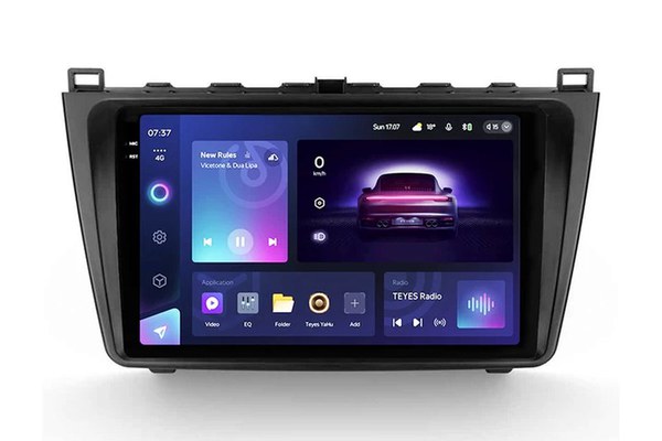 Navigatie Auto Teyes CC3 2K 360° Mazda 6 2007-2012 6+128GB 9.5" QLED Octa-core 2Ghz, Android 4G Bluetooth 5.1 DSP